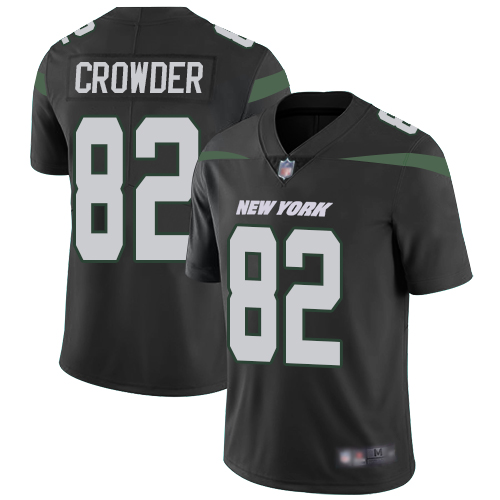 New York Jets Limited Black Youth Jamison Crowder Alternate Jersey NFL Football #82 Vapor Untouchable